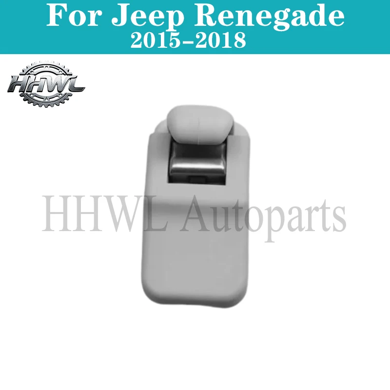 1-2PCS Car Front Sun Visor Clips For Jeep Renegade 2015 2016 2017 2018 Car Front Sun Visor Retainer Clip OEM 5VW09MS7AA