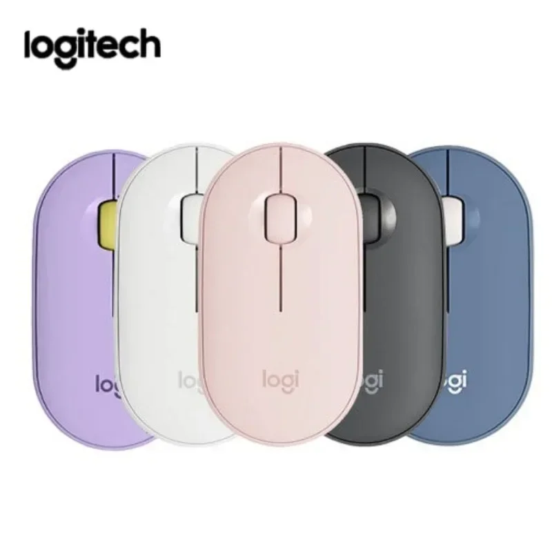 

Беспроводная мышь Logitech M350 с приемником 2,4 ГГц, бесшумная тонкая компьютерная мышь, версия без драйверов (не для G HUB)