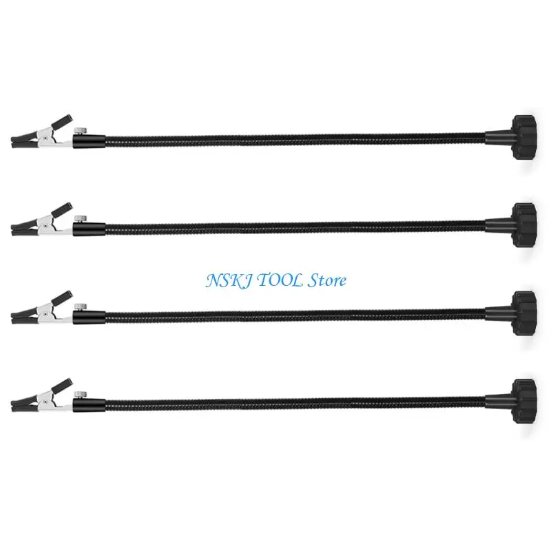 L8RC Adjustable Alligators Clips Metal 310mm for Automobile Soldering Jewelry Painting Crafts Soldering Helping Hands