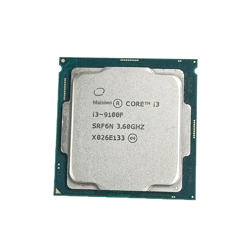 i3 9th Gen Processor 9100 9300 9320 9100T 9100E 9100TE 9100F 9300T LGA 1151 CPU