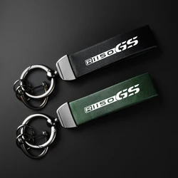 For BMW R1150GS R1150RS R1150RT R1150 GS RS RT High-Grade leather Motorcycle Keychain Holder Keyring Accessories
