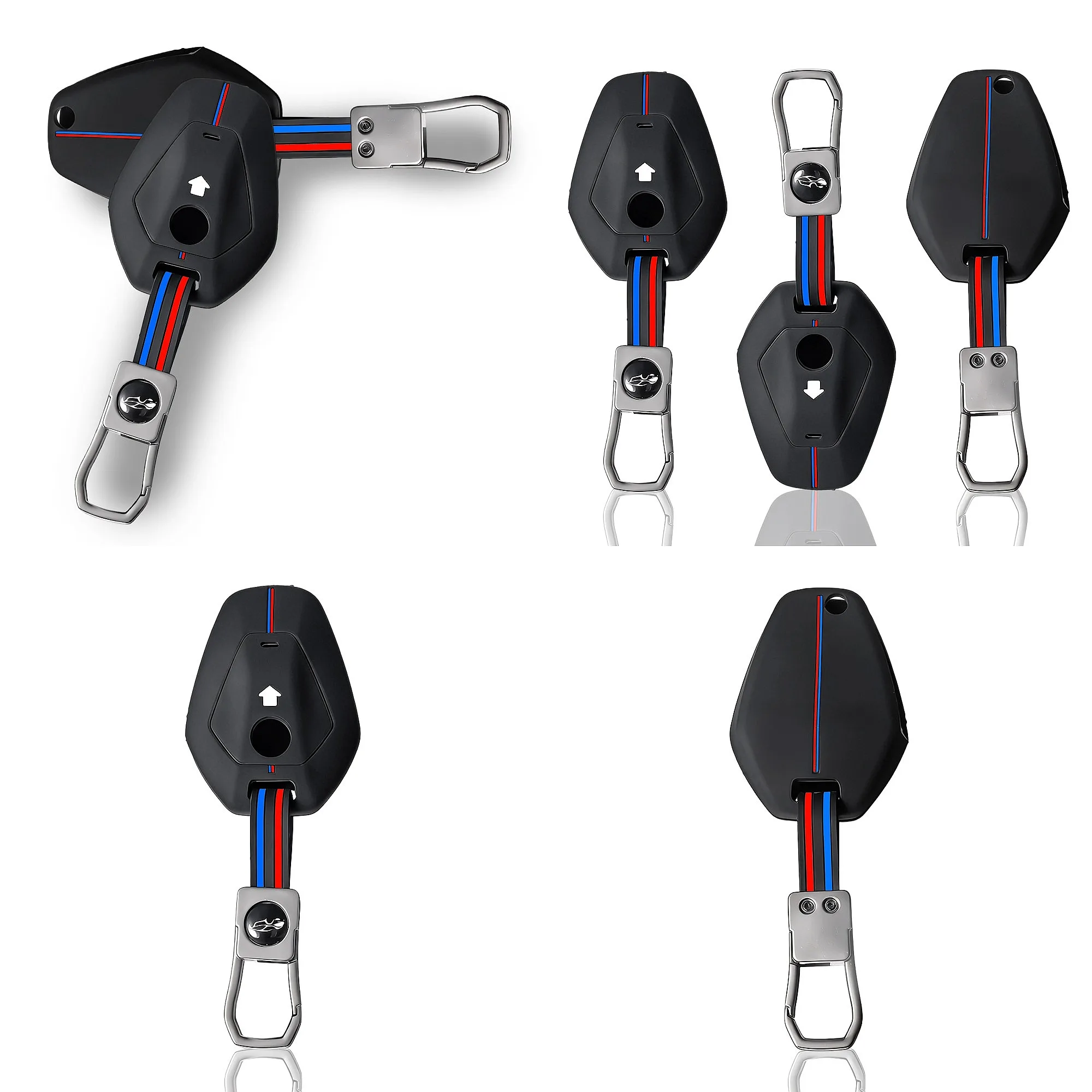 New Motorcycle Remote Key Case Cover Shell Fob for BMW R1300GS R1300 R 1300 Big GS 1300GS 2025 R1250GS R1250 ADV Adventure Bike