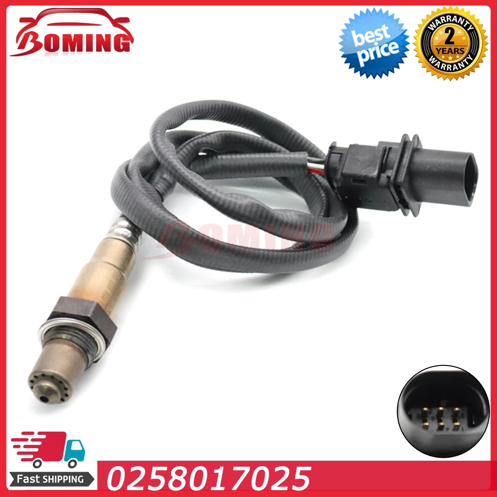 0258017025 Oxygen O2 Lambda Sensor For Volkswagen EOS GOLF JE TTA NEW BEETLE For SEAT EXEO AUDI A3 A4 A6 TT SKODA SUPERB