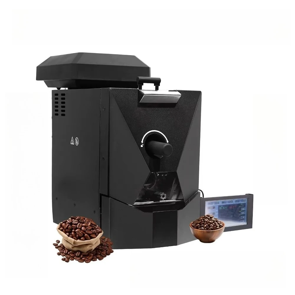 Large Screen 8 Inch Coffee Roaster Manufacturers Hot Air Electric Coffee Bean Roasting Machine