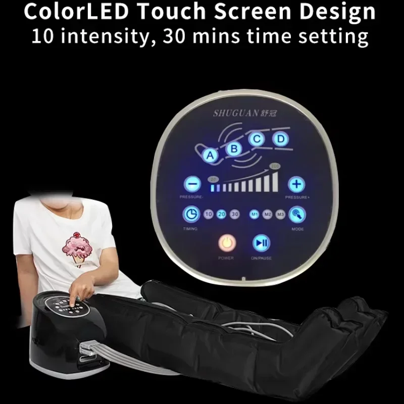 High Cost Effective 30 Mins Time Setting 3 Body Massage Modes Therapy Leg Compression