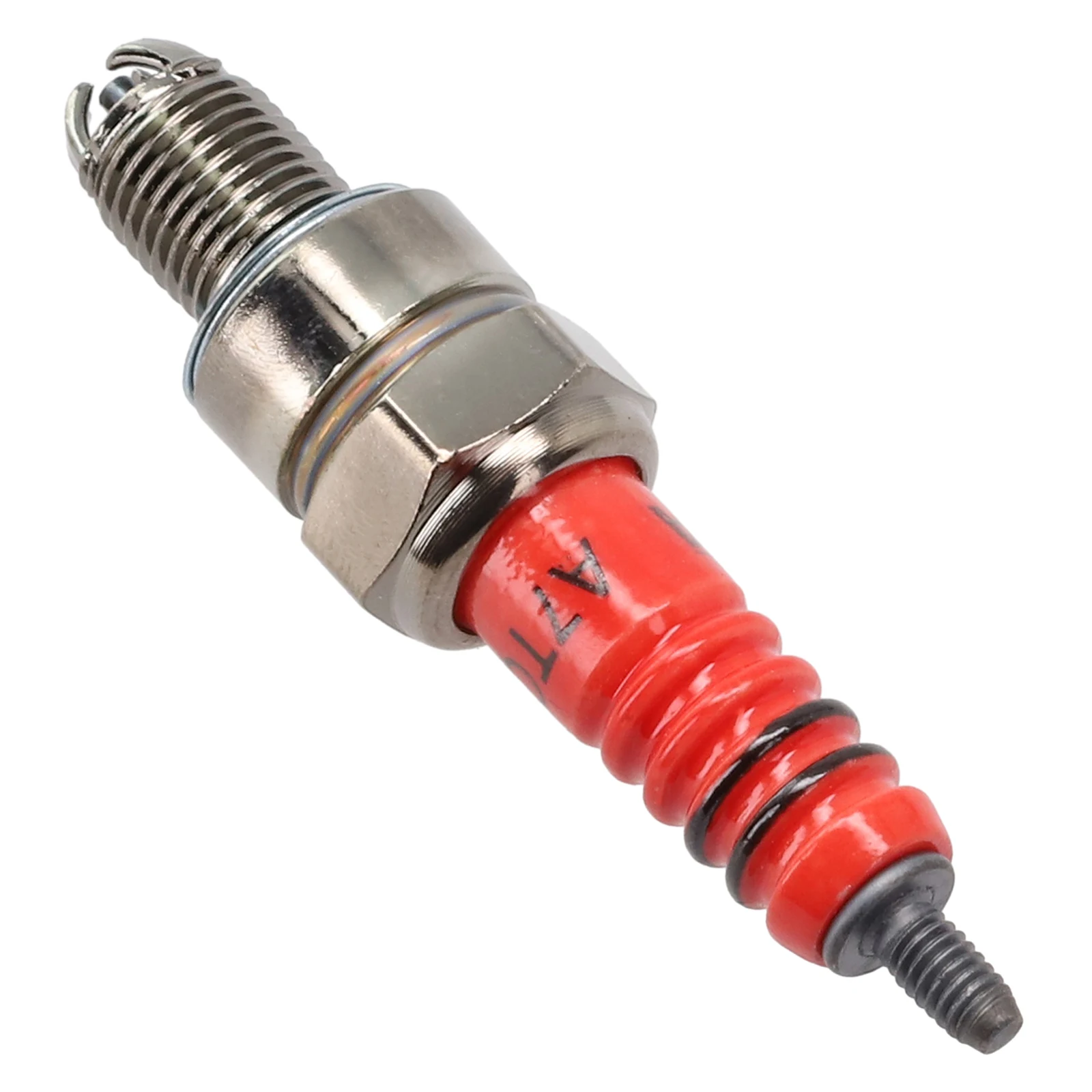 Motorcycle Spark Plug Iridium Spark Candles High Performance 3-Electrode A7TC Motorcycle Ignition Accessories For 50CC-150CC ATV