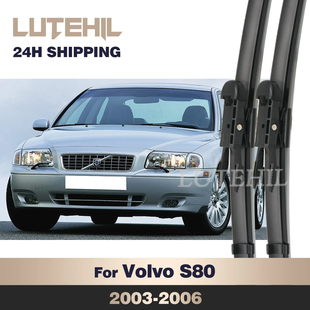 

Wiper & RHD Front Wiper Blades For Volvo S80 2003 2004 2005 2006 Windshield Windscreen Front Window 24"+22"