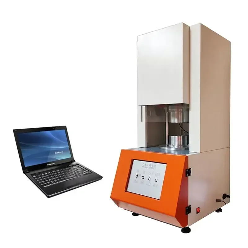 MDR Moving Die Rheometer, Rubber Plastic Vulcameter, Flat Die Rheometer No Rotor Rheometer Factory