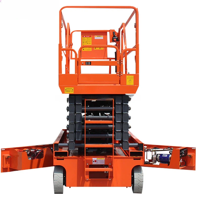 YG Scissor Lift Platform Maintenance Lift Aerial Working Lift Platform Self Propelled Hydraulic Scissor Electric Lift Platform