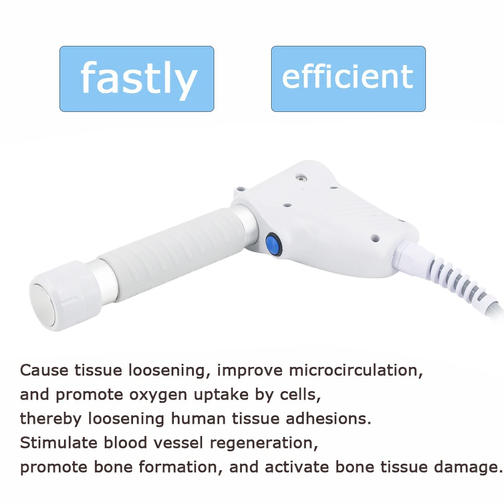 12Bar Pneumatic Shockwave Threapy Machine Relieve Body Pain Erectile Dysfunction Shock Wave Physiotherapy Device