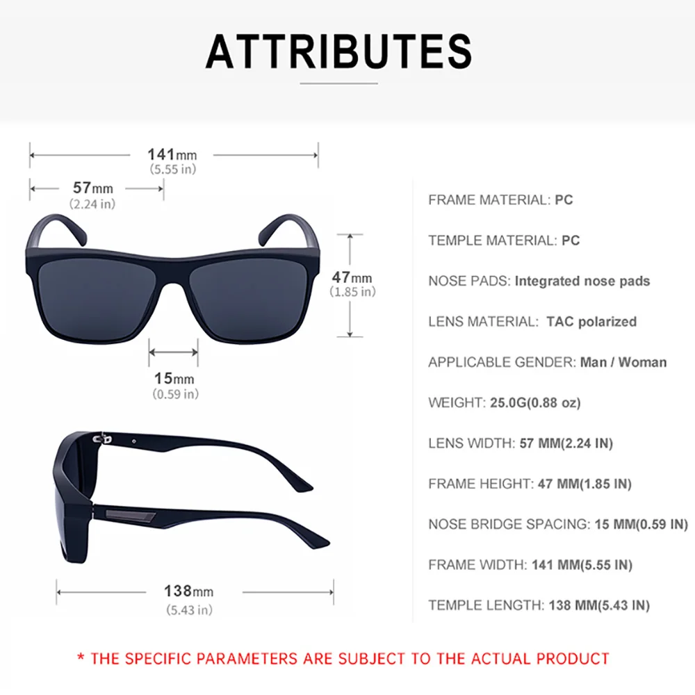 2026 럭셔리 편광 선글라스 남녀 패션 빈티지 사각 안경 남성용 선글라스 운전용 안경 스포츠 선글라스 UV400