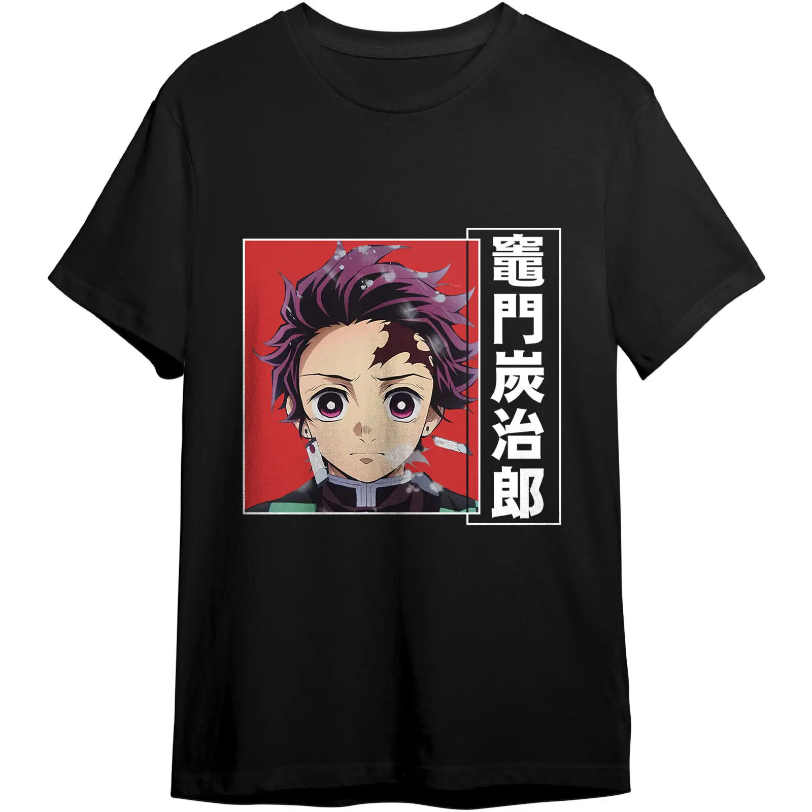 Kids Adult MEN WOMEN JAPANESE Demon Slayer Tanjiro Kamado ANIME T-Shirt