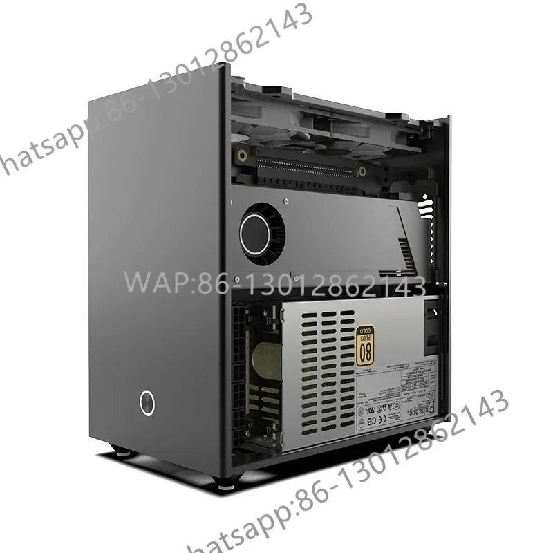 

Lzmod Mini A24-V6 1.0 Dual-slot Semi-high Single Display 1u Power Supply Itx Chassis 5.38 Liters