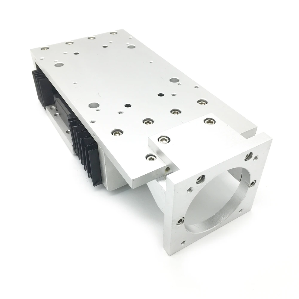 Glissière de table marketélectrique croisée avec axe XYZ, scène linéaire, vis à billes SFU1605, plate-forme de guidage HG15, propositions CNC, course de 12 pouces, 100 ~ 400mm