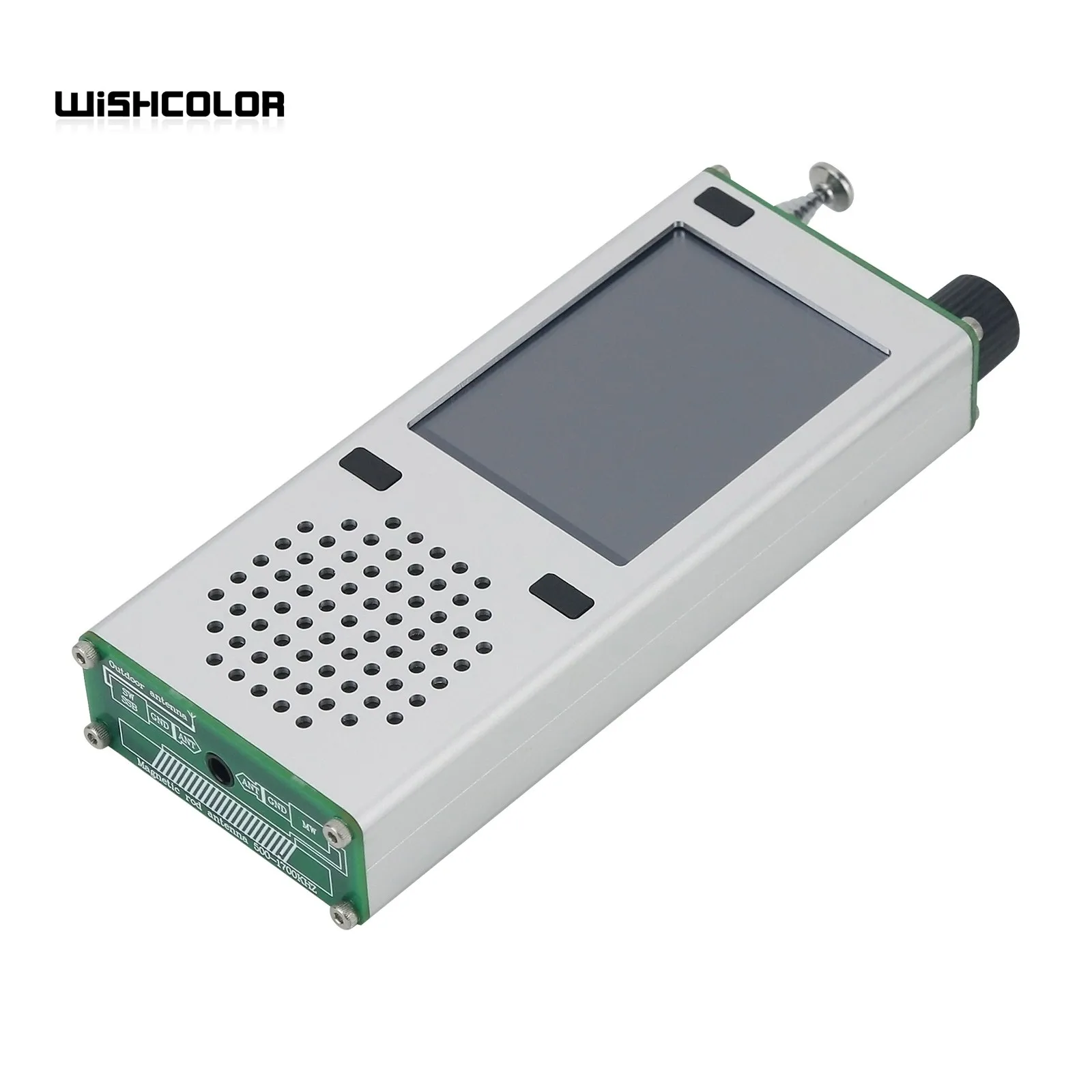 HamGeek ATS200 Full Band Radio Receiver Portable Aviation Band Radio SSB LSB FM AM with 2.4-inch TFT Screen