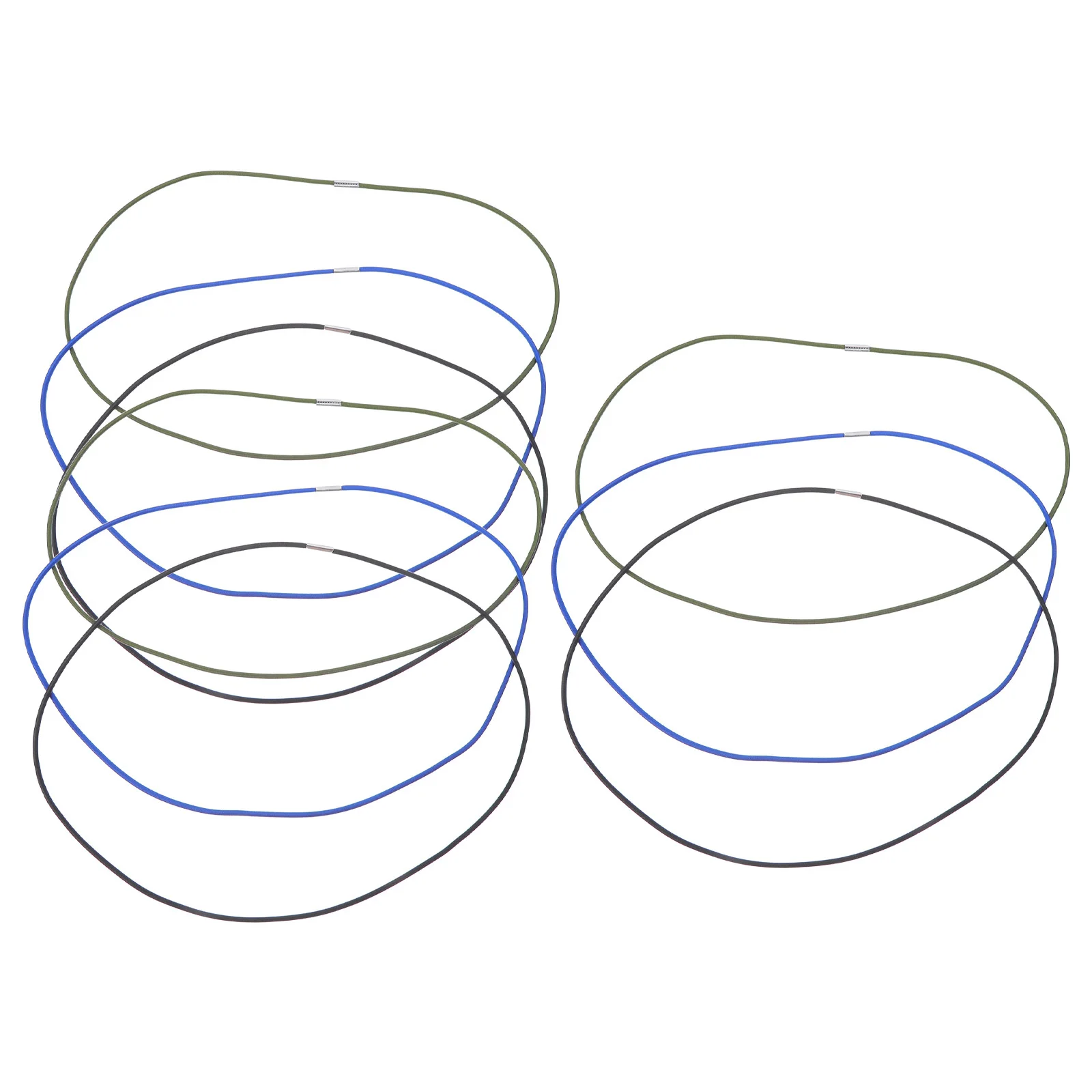 

9Pcs Garbage Can Bands Elastic Rubber Trash Bag Holder Straps for Indoor Outdoor Use Large Kitchen Office School Picnic Trash