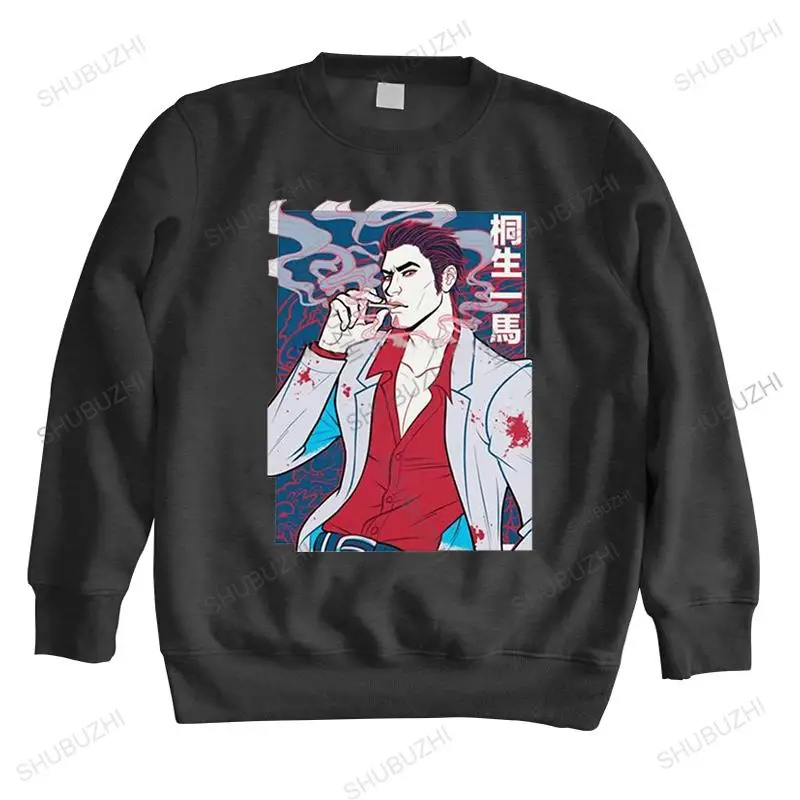 Dragon Of Dojima hoodie Men hoodies Handsome sweatshirts Tops long sleeve Yakuza Japan Dragon Gangster Video Game sweatshirt