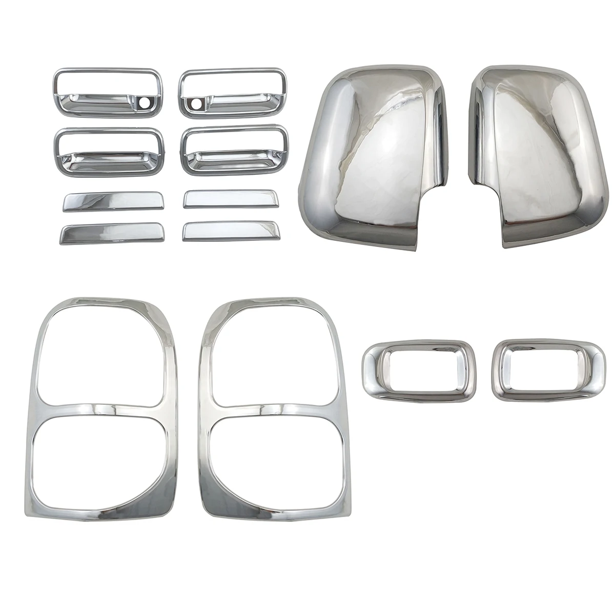 

Brand New Car Modification Exterior Decoration Accessories Trim ABS Chrome Cover For Toyota Hilux Surf 1998 1999 2000 2001 2002