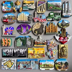 Fridge Magnets Spain Praha Budapest London Montenegro Thailand Aruba Switzerland Philippines New York Germany Portugal Malaysia