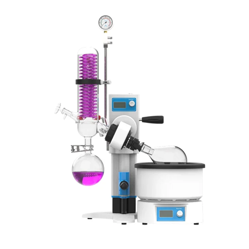 

2л 5л 10л 20л 50л Дистилляционное оборудование Роторный испаритель с чиллером и вакуумным насосом