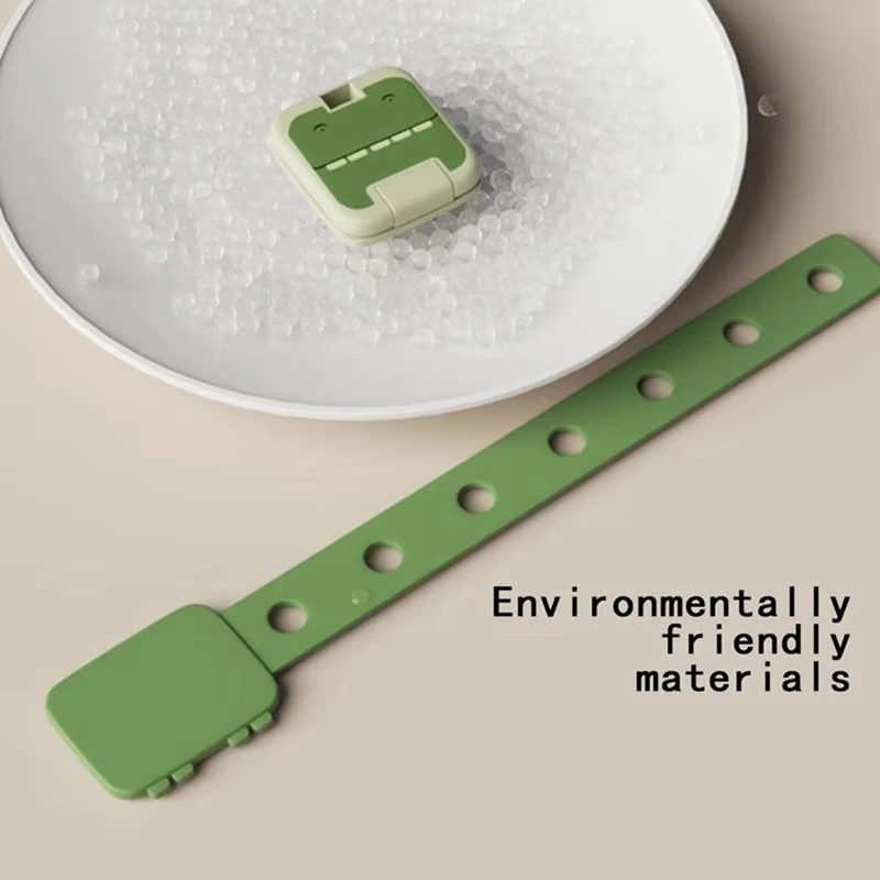 ABGR-10Pcs Babysafety Drawer Lock Anti-Pinching Hand Cabinet Drawer Locks Cartoon Crocodiles Safety Buckle For Children