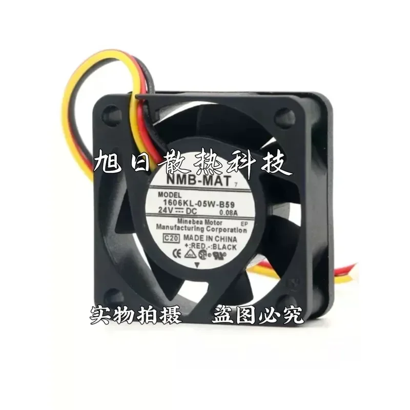 New NMB 1606KL-05W-B59 B39 B49 24V 4CM Cooling Fan for FANUC Numerical Control Machine