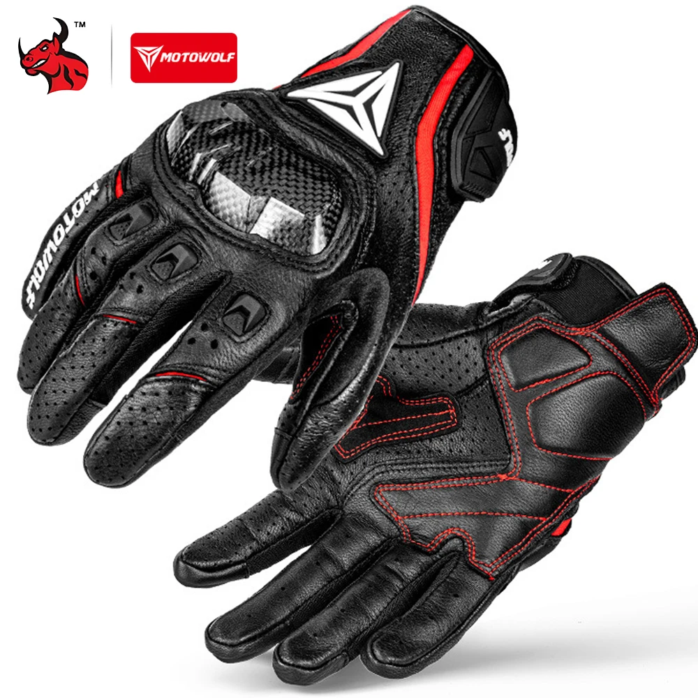 

Мотоциклетные перчатки MOTOWOLF: дышащие, для активного отдыха, внедорожной езды, безопасные, защитные, с функцией сенсорного экрана