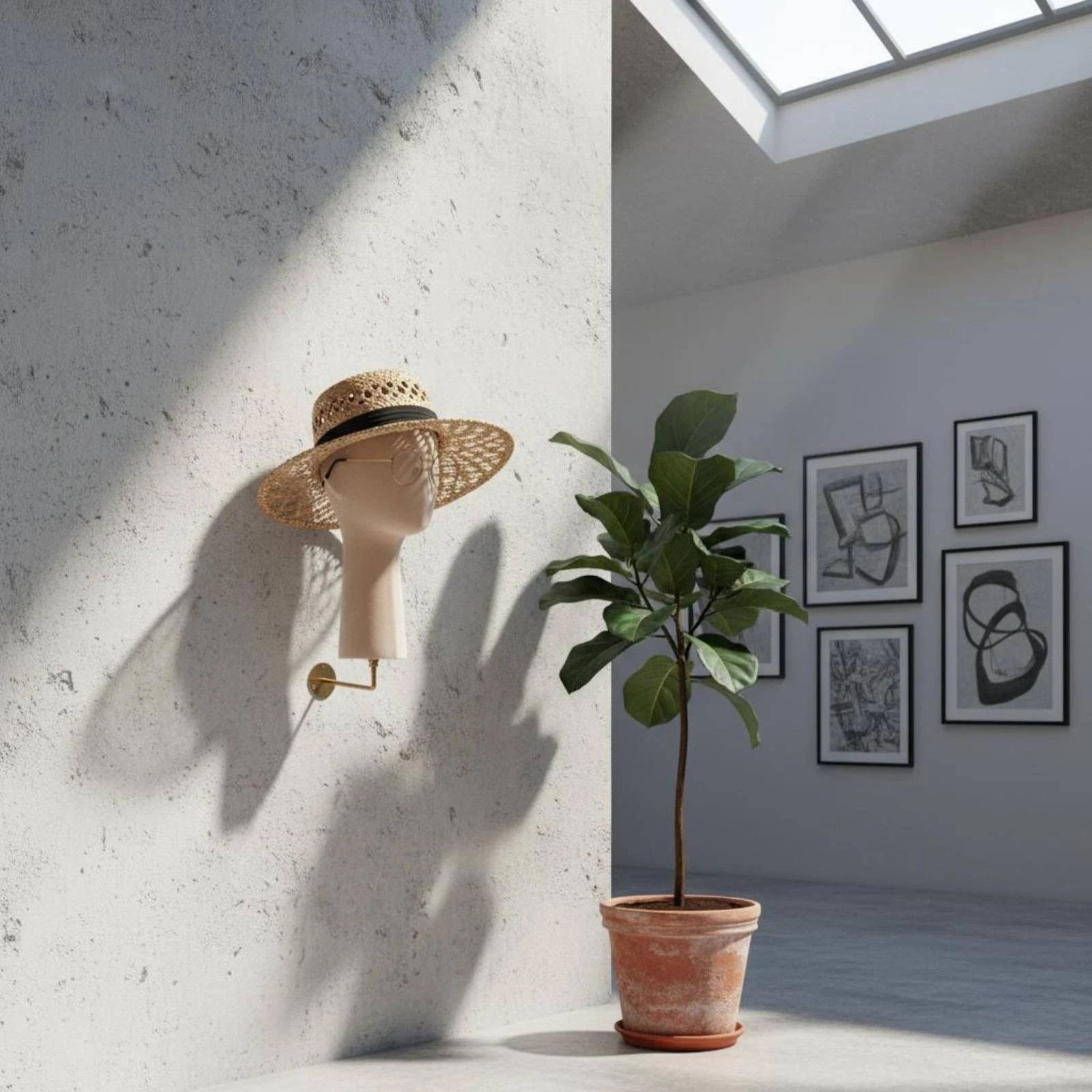 wall-mounted-mannequin-head-stainless-steel-hat-hairpiece-display-head-space-saving-easy-to-install