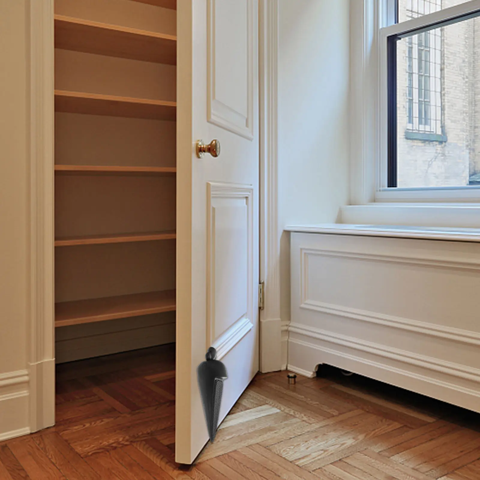 

Силиконовый упор для двери в форме рыбы, не требующий инструментов, предотвращает травмы пальцев