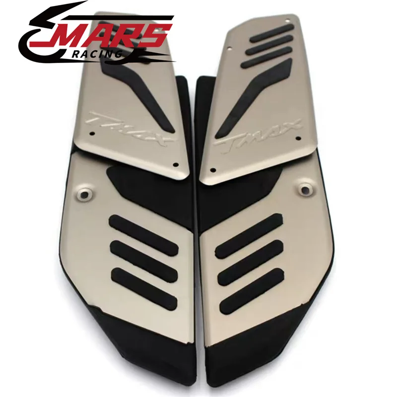 Motorcycle accessories Footpegs Plate Pads Footboard Cover Step Foot Footrest For YAMAHA TMAX530 2012-2020 TMAX560 2017-2020