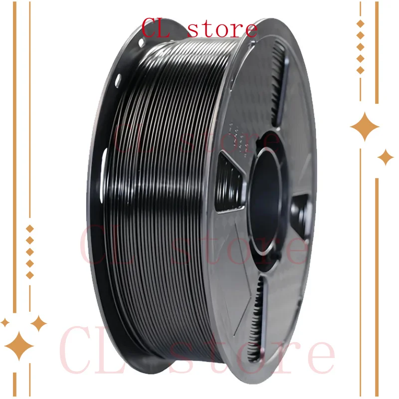 

Nylon Filament 1.75mm 3D Printer Filament Polyamide (PA) 1kg Spool (2.2lbs) High Strength Fit Most FDM Printer Black
