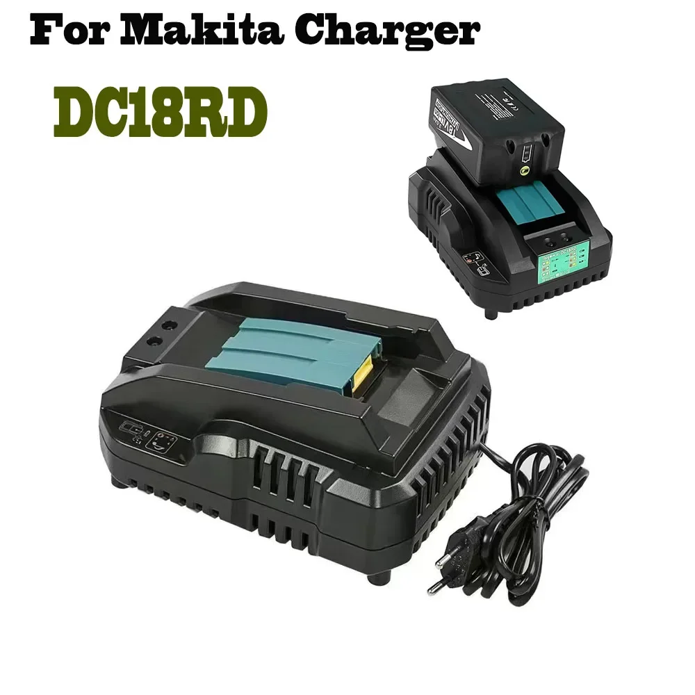 Dc18RC 14.4V 18V Li-Ion Battery Charger 3A 4A Charging Current for Makita Bl1830 Bl1430 Dc18Rc Dc18Ra Power Tool Battery