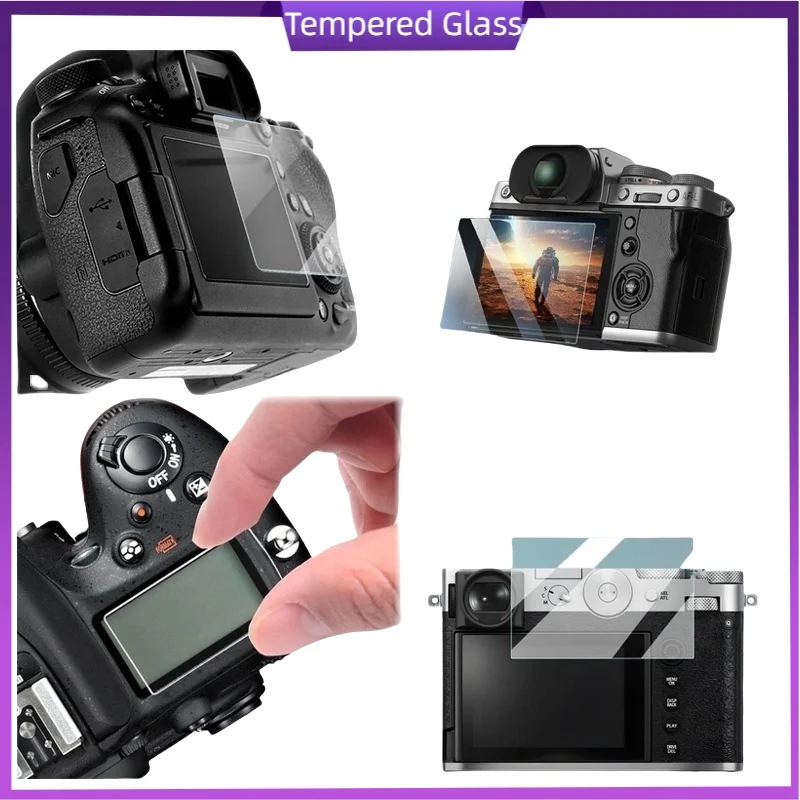 

For Canon SX730 SX740 Sx740hs Sx730hs HD Clear 9H Hardness Tempered Glass LCD Protective Film Anti-Scratch