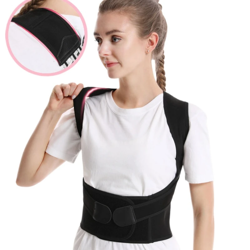 Back Brace Posture Corrector for Women and Men, Shoulder Straightener Adjustable Full Back Support Upper and Lower Pain Relief