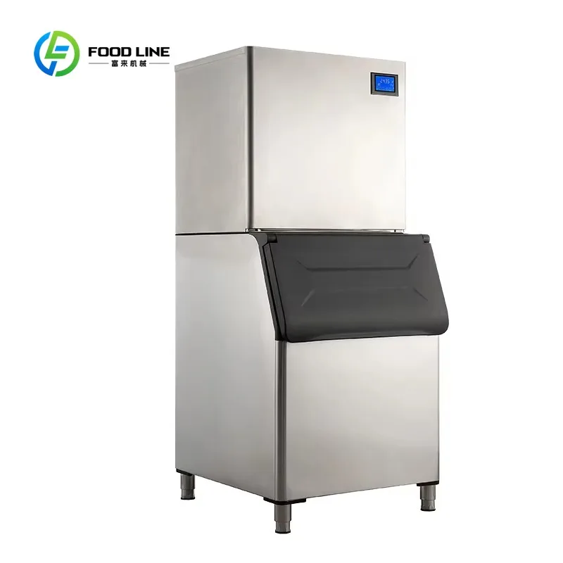 

Customized Commercial Ice Cube Maker Machine 160kg 180kg 220kg 320kg 500kg Stainless Steel Automatic Cleaning Ice Machines