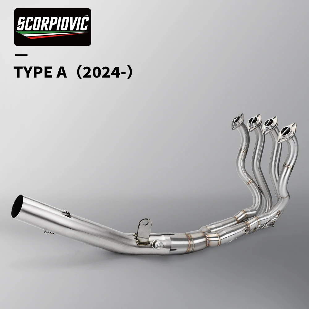 For ZX-6R ZX6R 2024 Escape System Slip On Motorcycle Exhaust