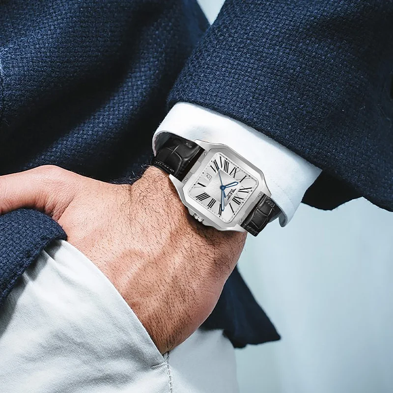 PINDU 2023 New Top Brand Sports Men Mechanical Wristwatches Sports Waterproof Watch for Men Automatic Watch Relogio Masculino