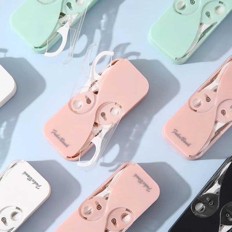 

Портативный футляр для зубной нити, автоматический диспенсер для зубной нити, коробка для чистки зубов, принадлежности для ухода за полостью рта