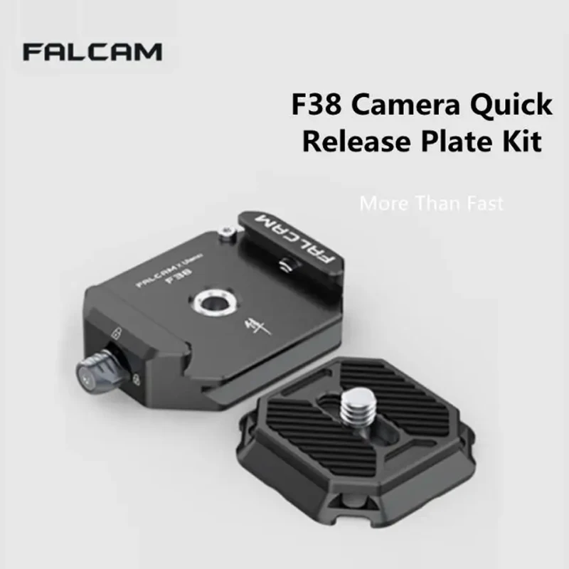 FALCAM F38 DSLR Camera Quick Relesae Plate Kit Arca Swiss Quick Switch Clamp Single Button Release Tripod Slider Mount Adapter