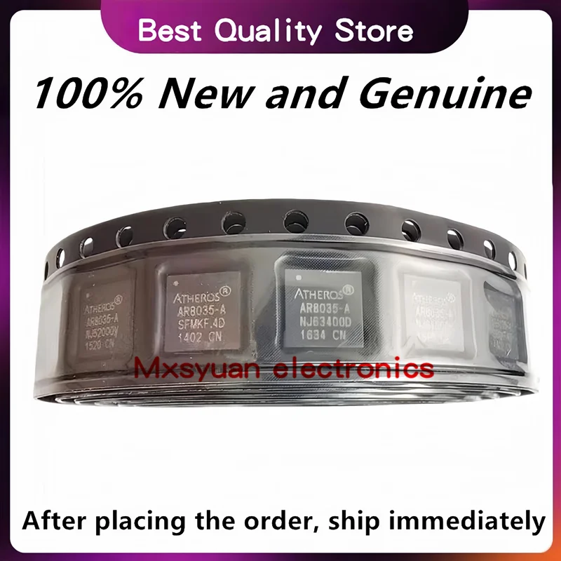 5PCS/LOT Original AR8035-A AR8035-AL1A AR8035-AL1A-R QFN40 100% New Original In Stock Ships Fast
