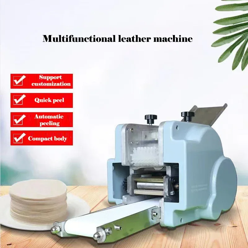 110v/220v máquina de bolinho de macarrão máquina de corte de macarrão máquina de rolamento wonton pele slicer aço inoxidável