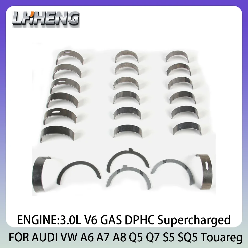 

ENGINE Main & Rod Bearing & Thrust Washer Set For VW AUDI 3.0L 3.0 L T V6 GAS Touareg A4 S4 A5 S5 A6 S6 A7 A8 S8 Q5 Q7 2009-2018