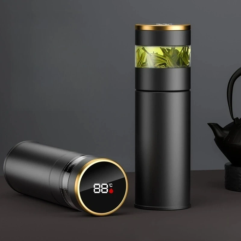 

316 Intelligent Temperature Measurement Thermos Cup Tea Separation Type Tea Cup Portable