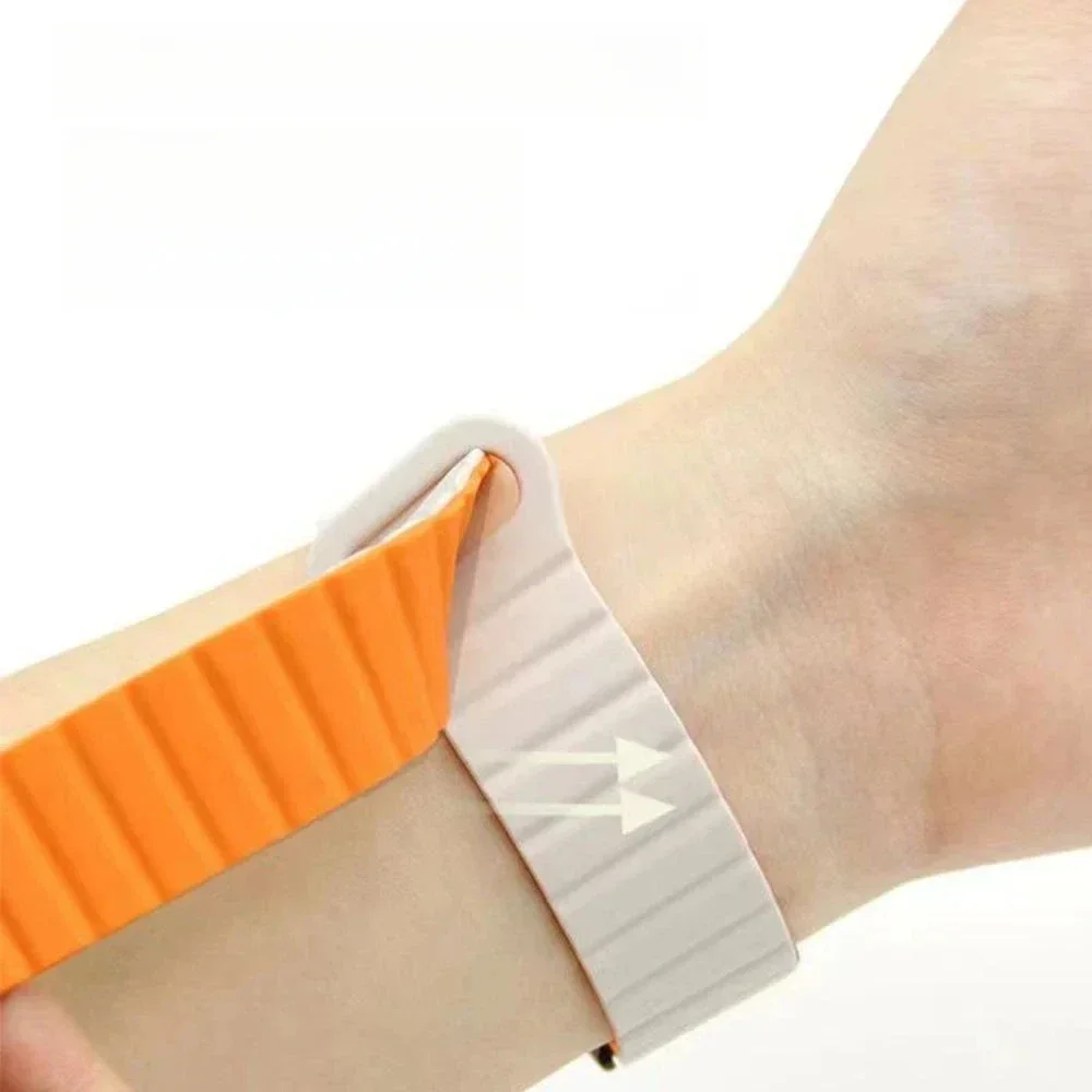 Pulseira de Loop Magnético para Xiaomi Mi Band 8 Pro, Pulseira de Silicone, Pulseira de Substituição, Pulseira