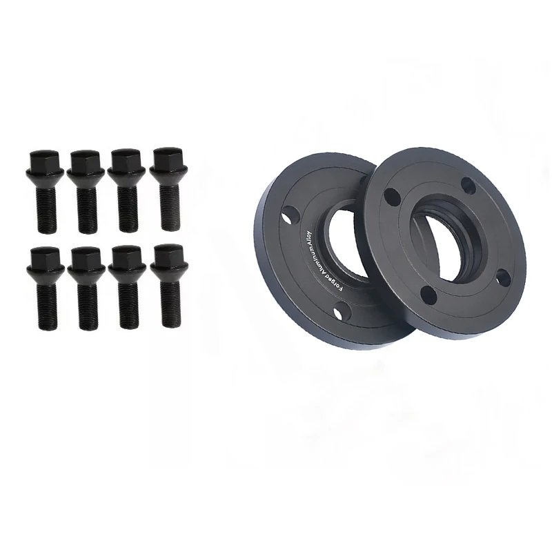 2x 15|20mm Hub Center 57.1mm 4x100 Wheel Spacer Cone Shape M12x1.5 Studs For BMW E30 M3 NEW 318 325is Suspension lift k view 6