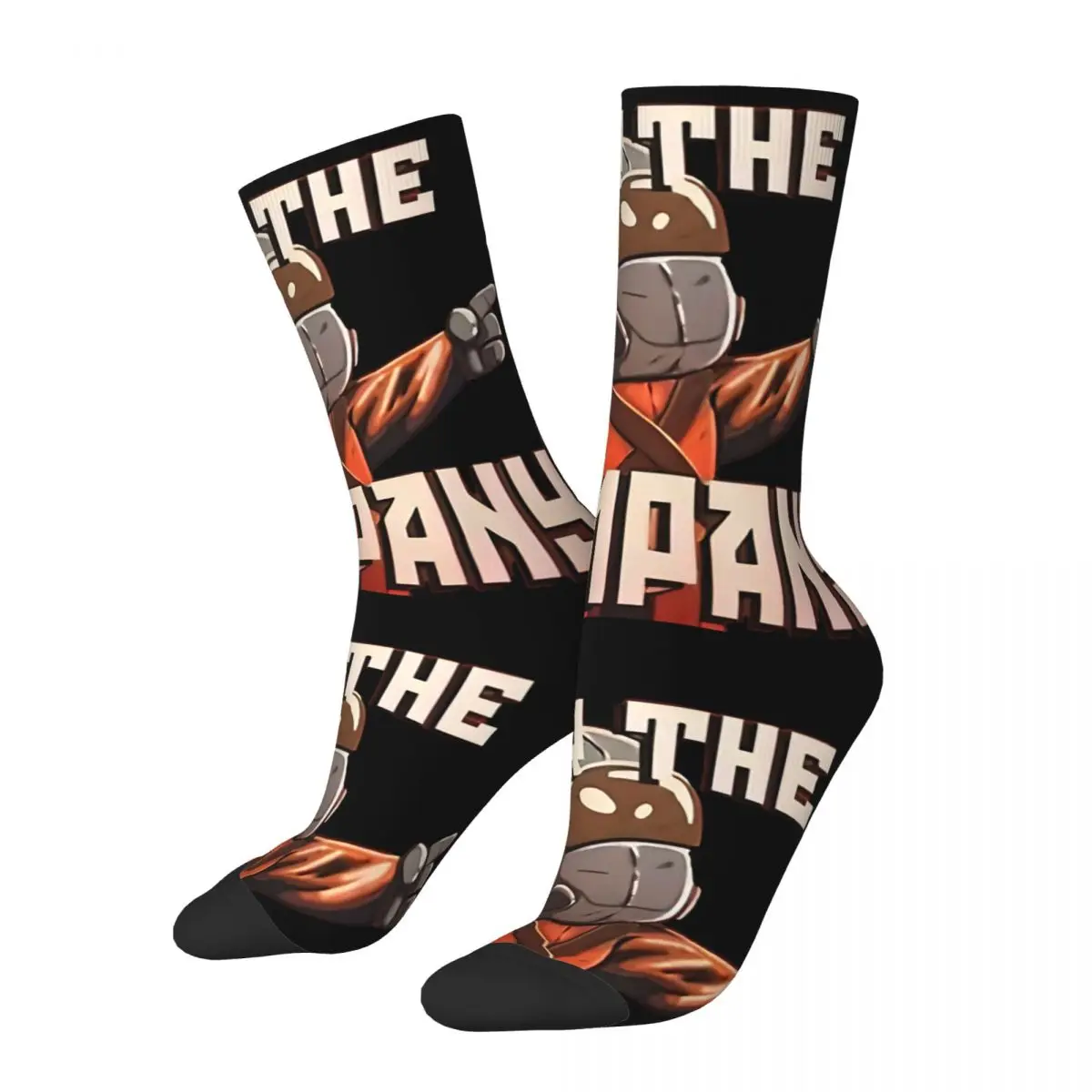 Hip Hop Vintage Look Crazy Men's compression Socks Unisex L-Lethal Company Street Style Pattern Printed Funny Novelty Happy