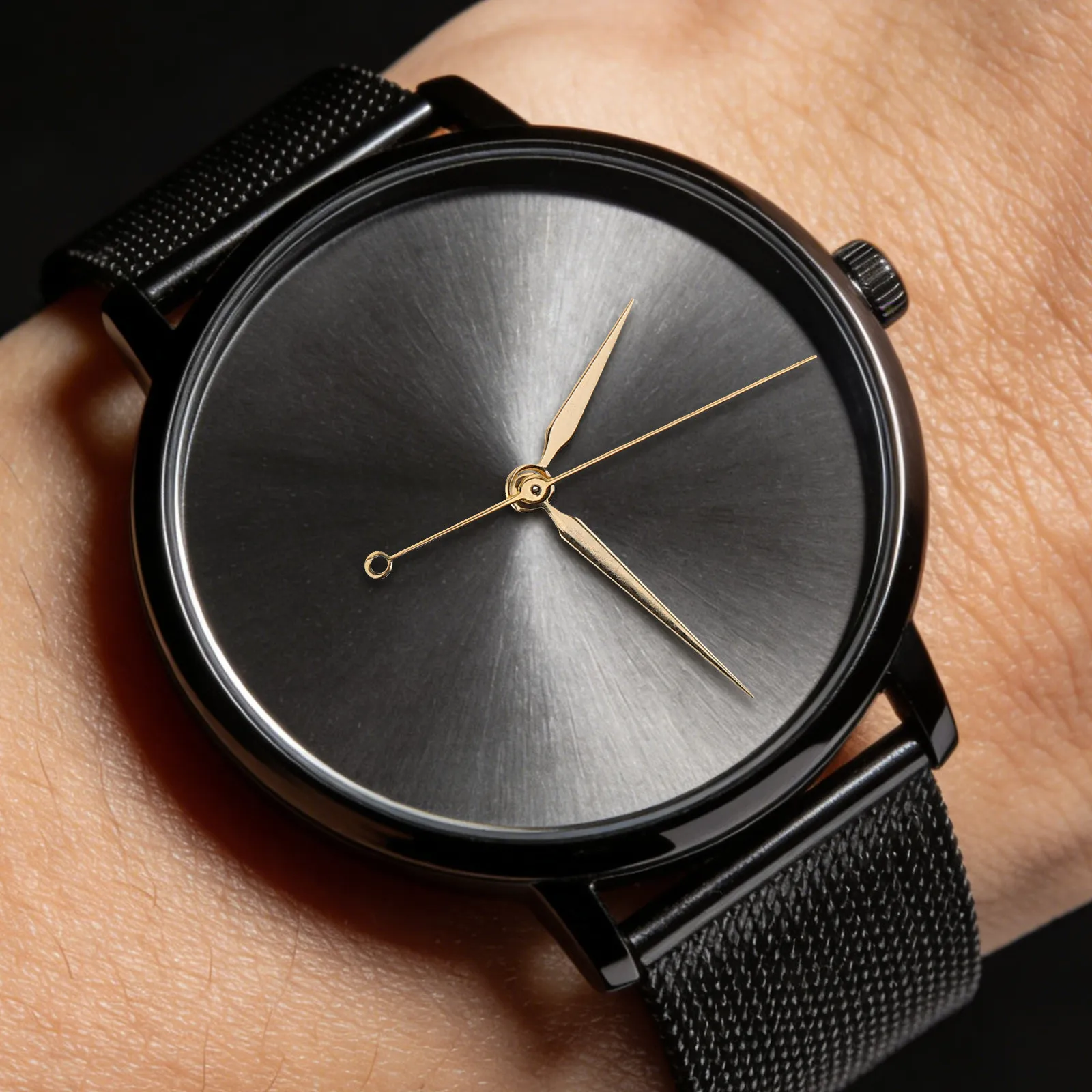 1Set Brass Spear Watch Hands Compatible 4R 7S Movements Precision Hour Minute Second Replacement Analog Watch Dial Hands