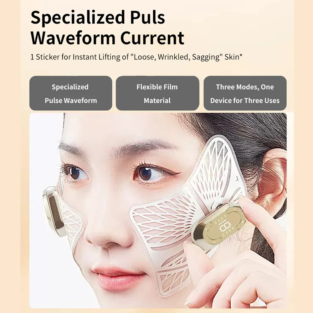 Ems Pulse Microcurrent Eye Care อุปกรณ์นวดตาบรรเทาความเมื่อยล้านวดลดความหมองคล้ํา Eye บวม Anti-Wrinkle