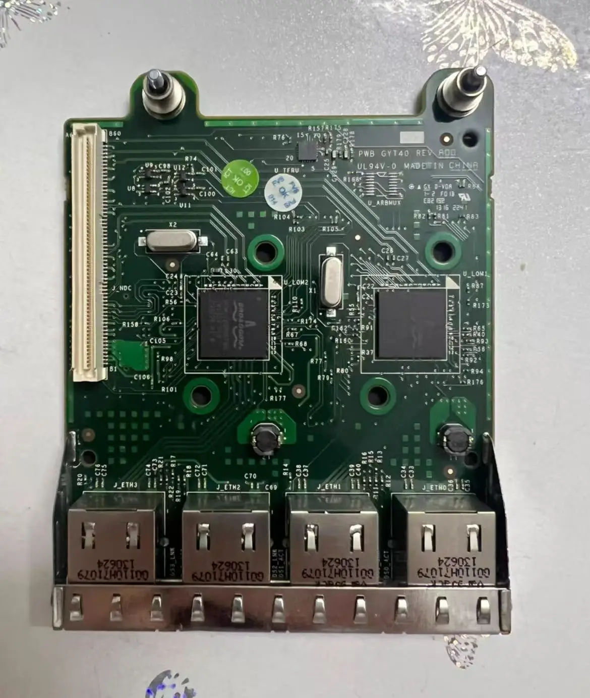 

0FM487 FOR Dell Broadcom BCM5720A0KFBG Four port Card Board