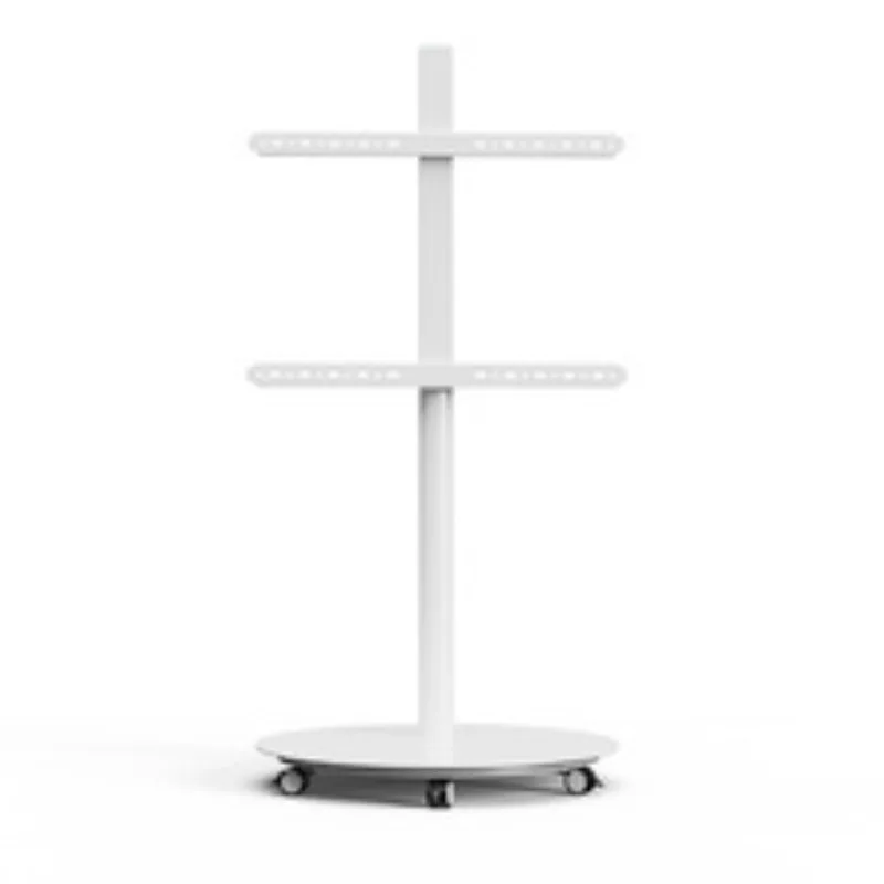 TV bracket, universal mobile TV cart with wheels, floor-to-ceiling retro art bracket for 32-70